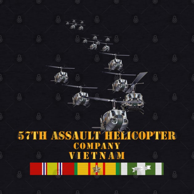 57th Assault Helicopter Co w VN SVC X 300 by twix123844